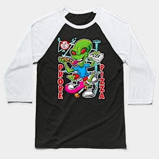 Probe Pizza Baseball T-Shirt